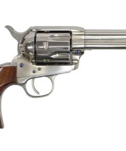 Uberti 1873 Cattleman 45 Colt Revolver with Polished Nickel Finish